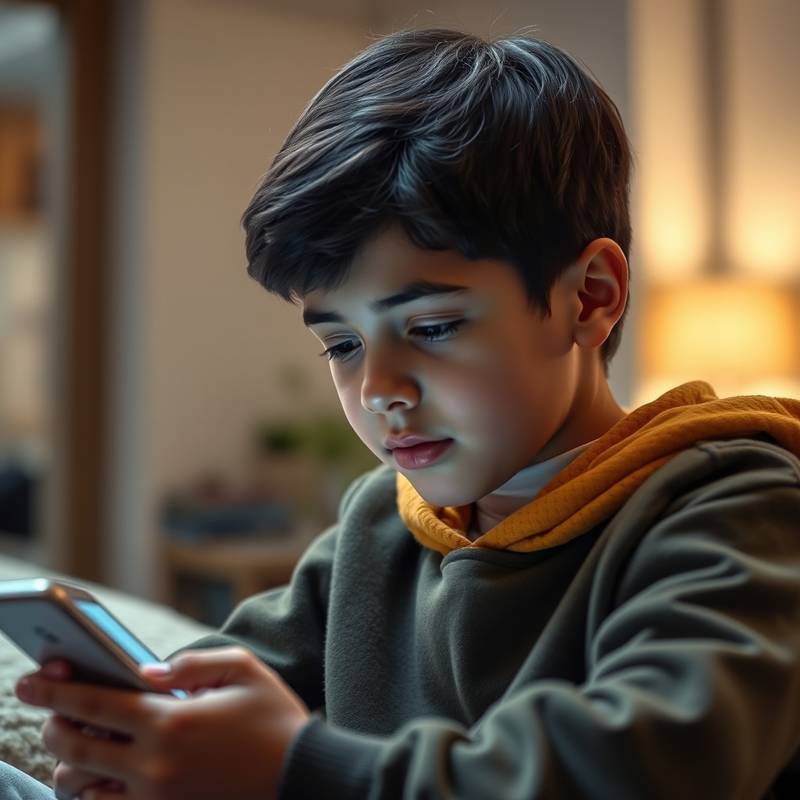 Person studying a new language with a language learning app on their phone